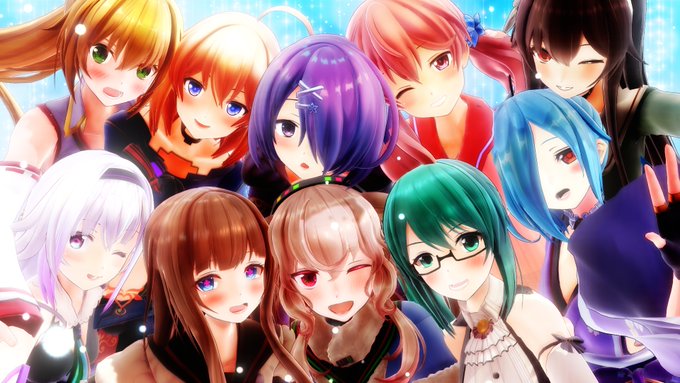 アイドル部のtwitterイラスト作品