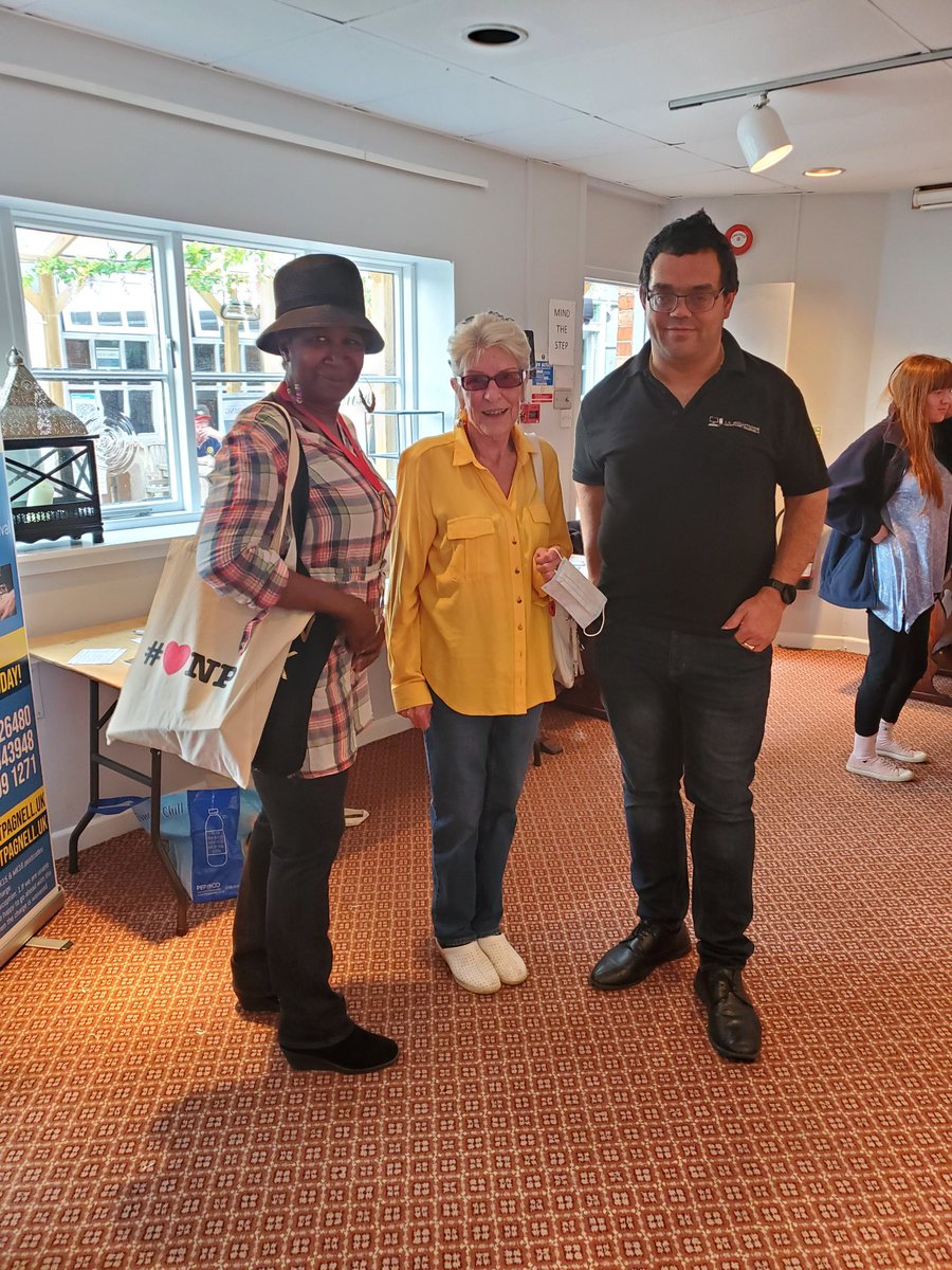 Baamagirl's tweet photo. Feeling too old for face painting? Have it on your arm!😊  Great day out today with fellow Councillors Diane and Mark hosting one of many #ShoppingEvents in #NewportPagnell #❤NP https://t.co/7Y9O7yvmN1