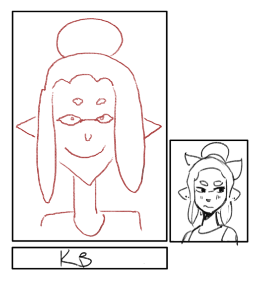 "oh, this 'let your character draw themself' meme looks fun, maybe i can do it as a warmup-" no. no. abort. i cannot 