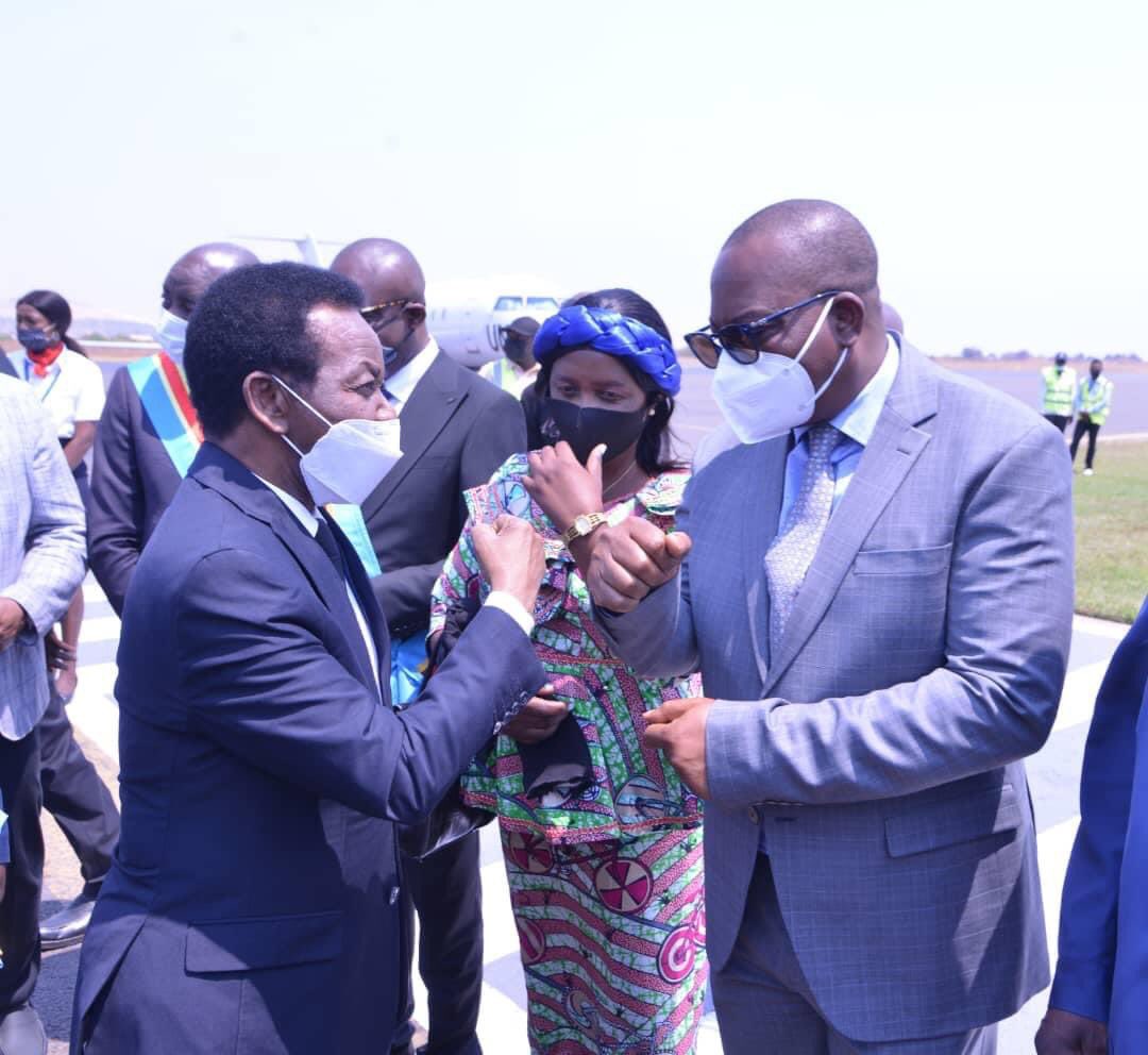 Karibu kwetu mzee @CMbosoNkodia , Président de l’Assemblée Nationale.