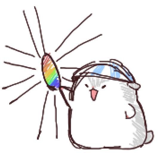 ㄋㄋ(@ roro860512 )さまが描いてくれたハムちゃんの私だ;;;;;;可愛すぎるよ.....🐹 