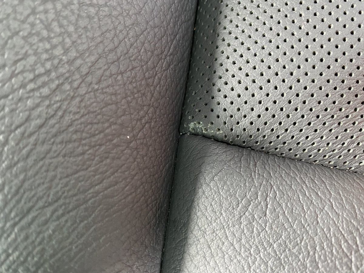 shwrresponsibly's tweet photo. @Audi I'm having trouble with the seats on my 18 A5 Sportback.  The are prematurely drying out and crack.  They have also developed darker spots that feel harder.  I've discussed it with my local dealership and I'm getting no where.  The vehicle has 29k miles.  Please advise. https://t.co/QdHO0aMtwg