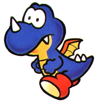 MarioEnemyBot's tweet photo. Rex - Super Mario World (1990) https://t.co/w8iEGtv2L6