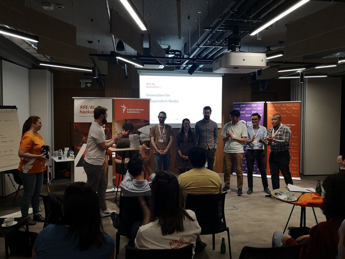 Thank you all for participating in this year Hackathon and Conference. See you soon! #InternetFreedom