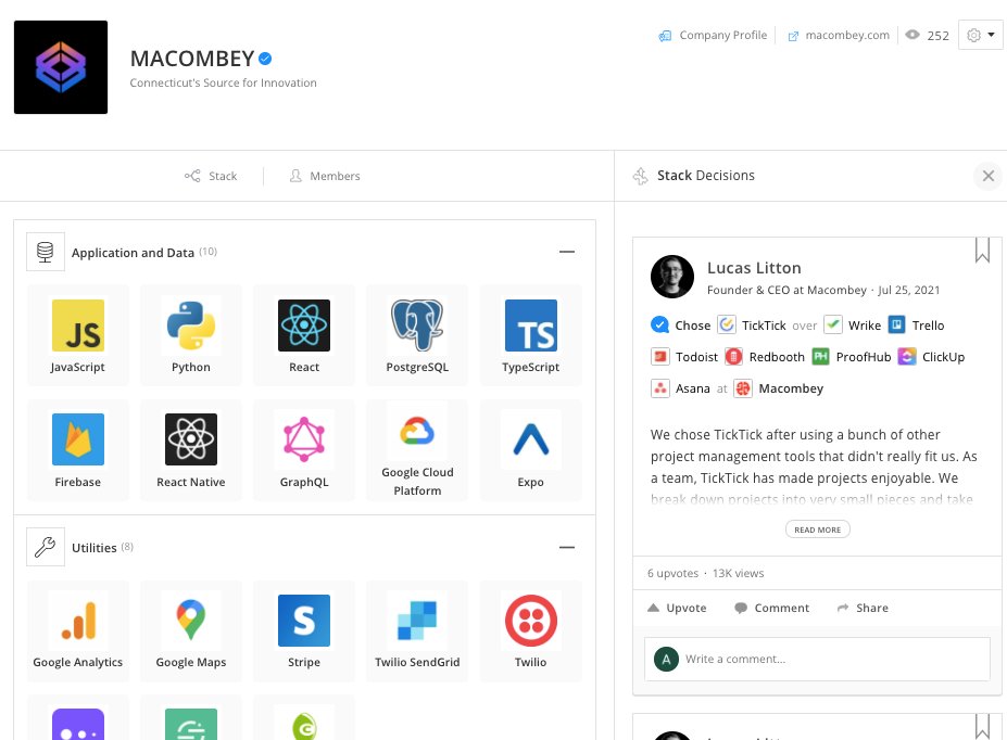 stackshareio's tweet image. The MACOMBEY Stack (by @lucaslitton): @ticktick + @expo 

buff.ly/3EackpI