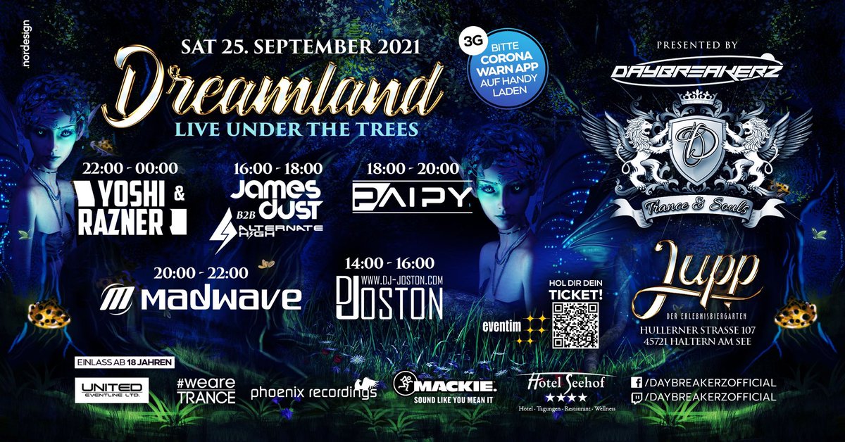 Exactly one week from today we will be performing in a magical place in Germany! Will you come to dance with us? Tickets and + info through the QR in the flyer! #trance #trancemusic #trancefestival #tranceevent #trancefamilygermany #trancefamily #trancedj #tranceproducer