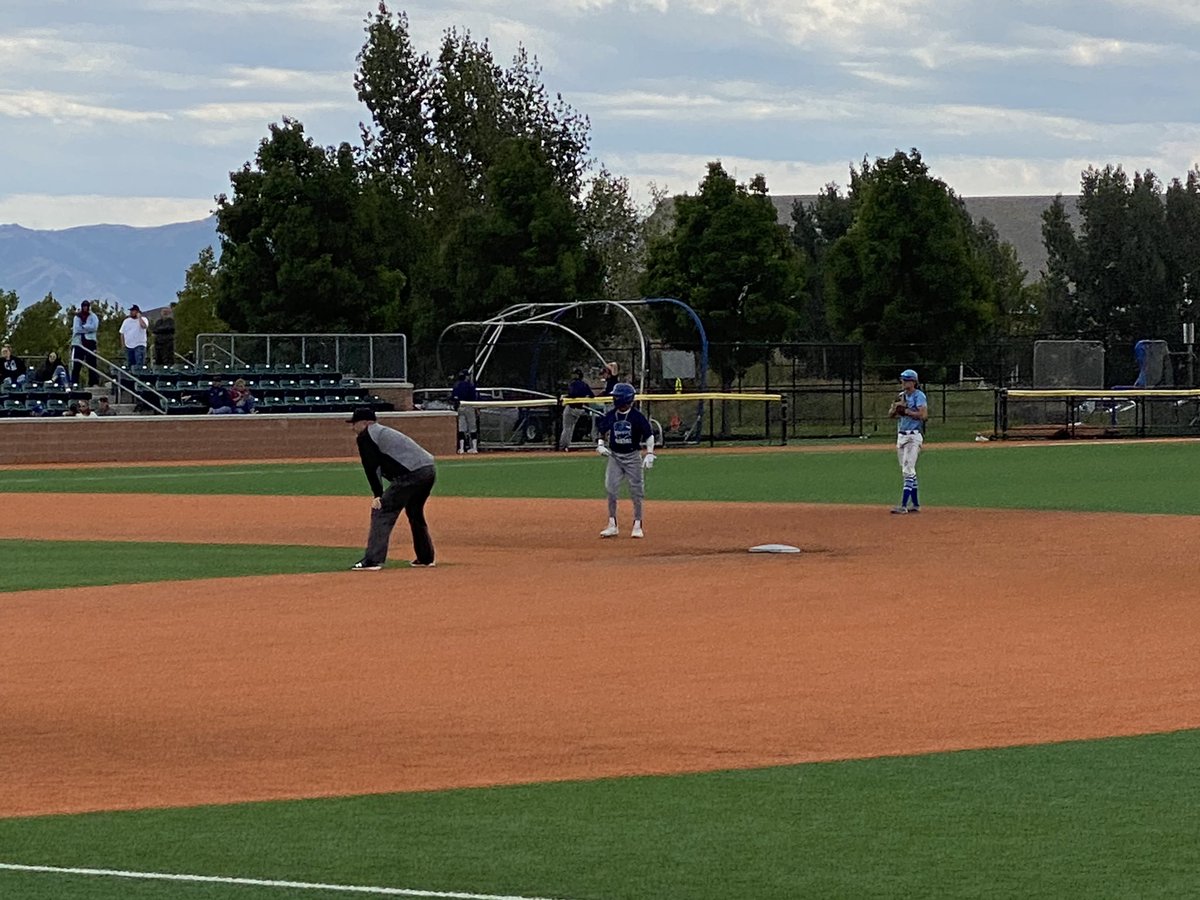 Always fun checking in on our alums playing college ball!