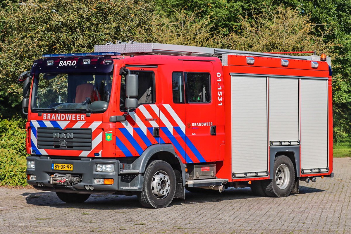 Melding brandweer Baflo