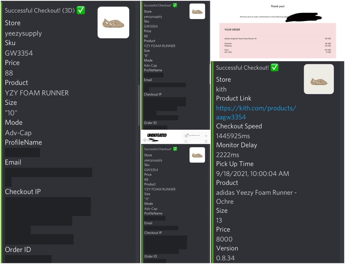 CheckoutSession's tweet image. Bots: @MEKRobotics @KyotoScriptsIO
 Proxies: @HypeProxiesio
 Server: @hydraservers_ @TheHypeProxies
 Info: @TheEssentiaIs @PulseAIO
 Huge S/O @OG0034 notified everyone in VC to start Kith tasks 20 minutes before drop in order to pass queue! 6 pairs for today will take it!