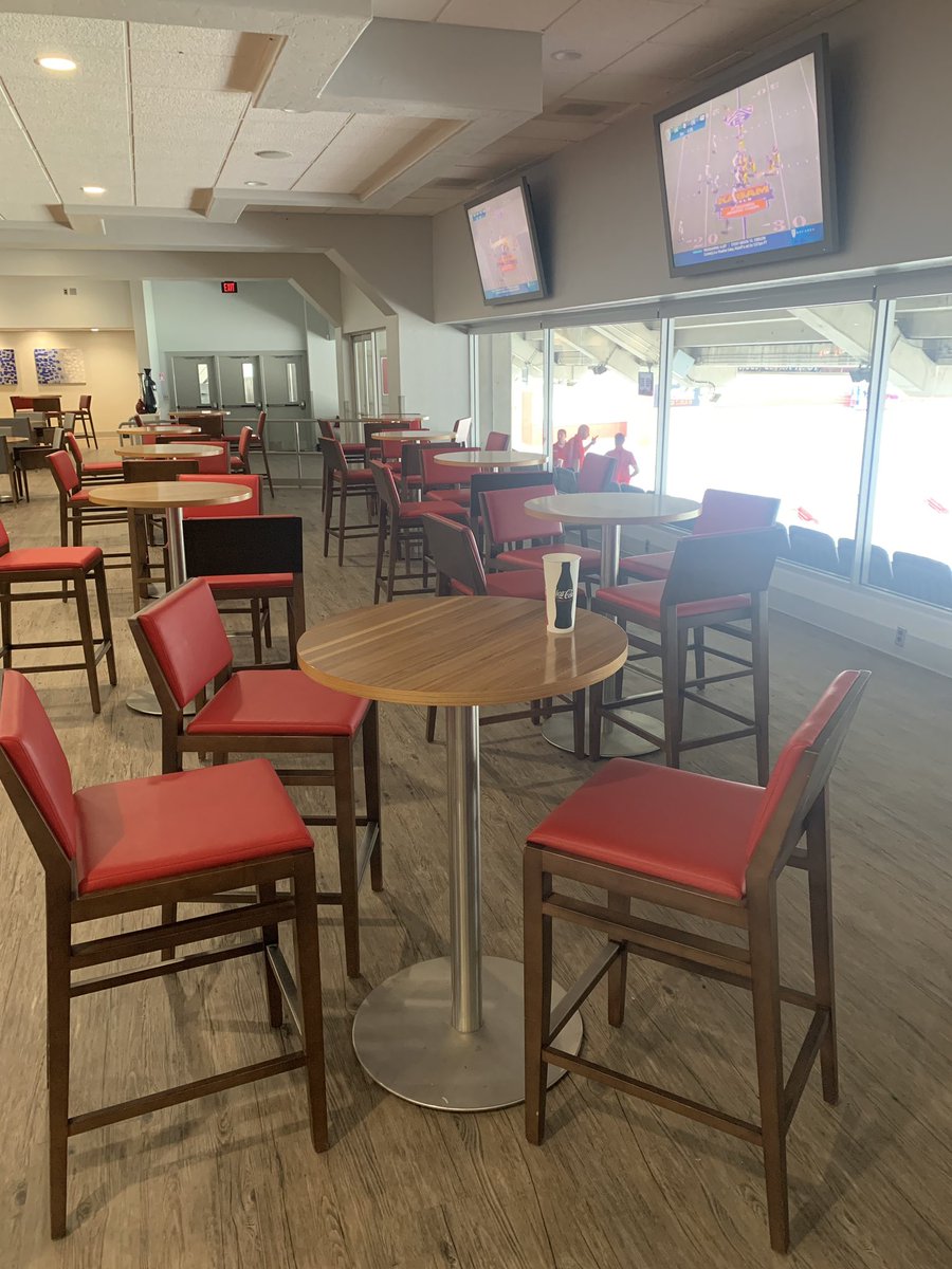 Check out the newly renovated Dunlap Stadium Club, Our Premium Club on the East Side of Arizona Stadium #itspersonal #BeatNAU