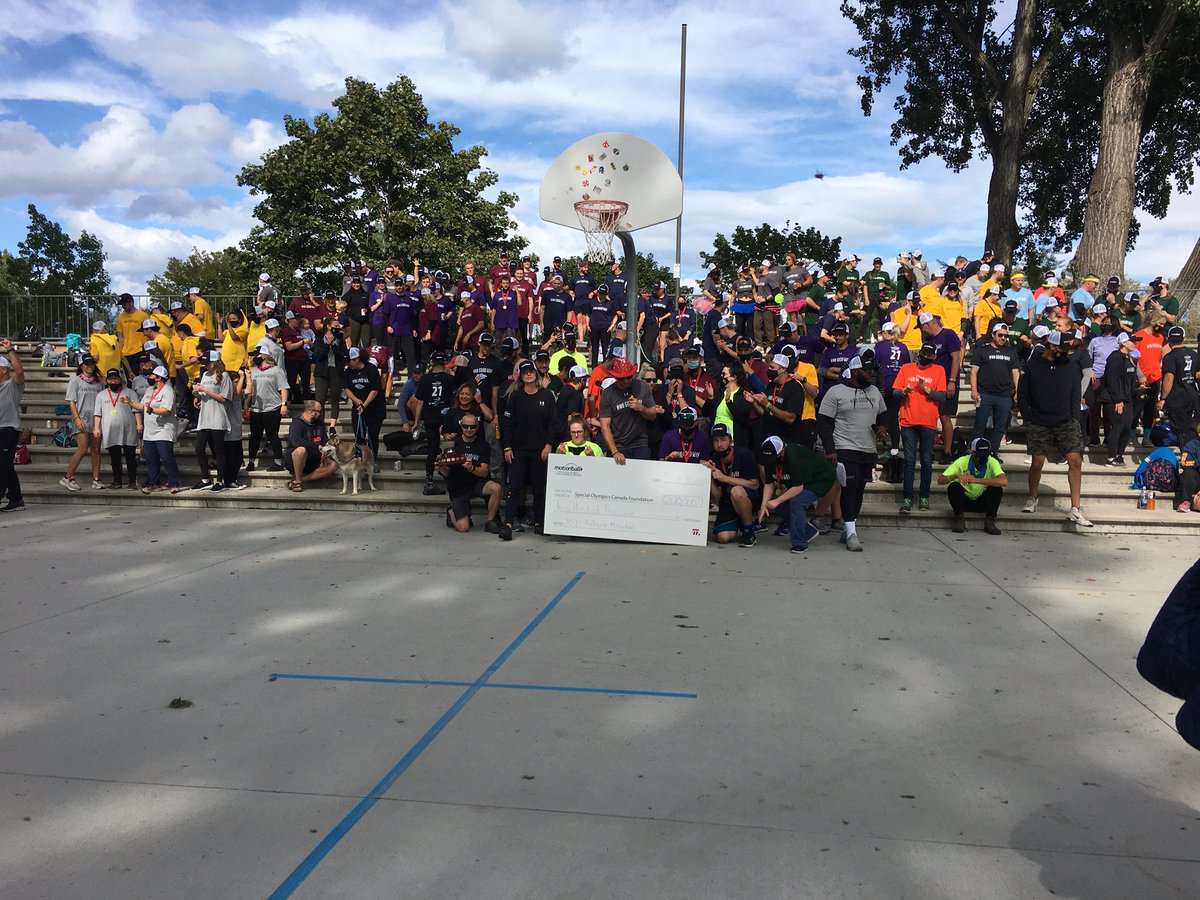 RayHuson's tweet photo. A fantastic day at #motionballKEL #motionballYLW raising $200,000.00! #nogoodway @sobcsociety @SOCanadaFdn https://t.co/sudC4gnpXi