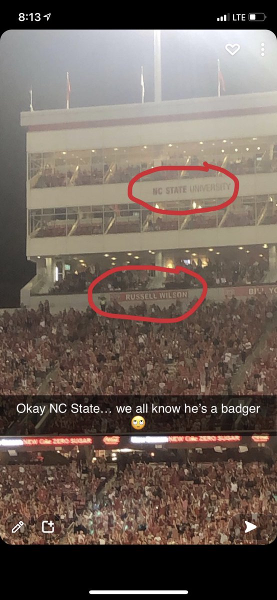 aunnamay's tweet photo. NC State’s claim to fame #firsthorizon https://t.co/YjeHtgl6YL