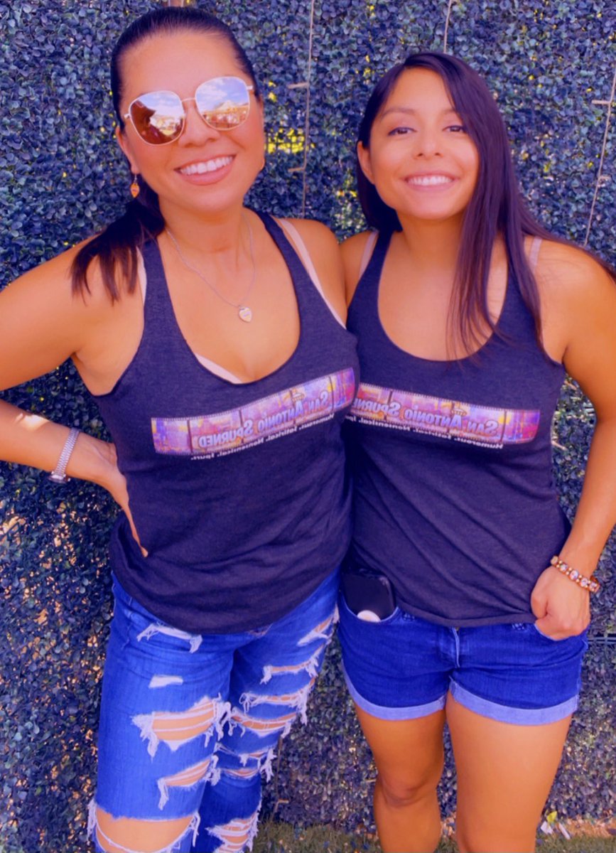 SanAntonioMomma's tweet image. Representing @SSpurned 🤩👍🏼 #GoSpursGo #SpursTwitter