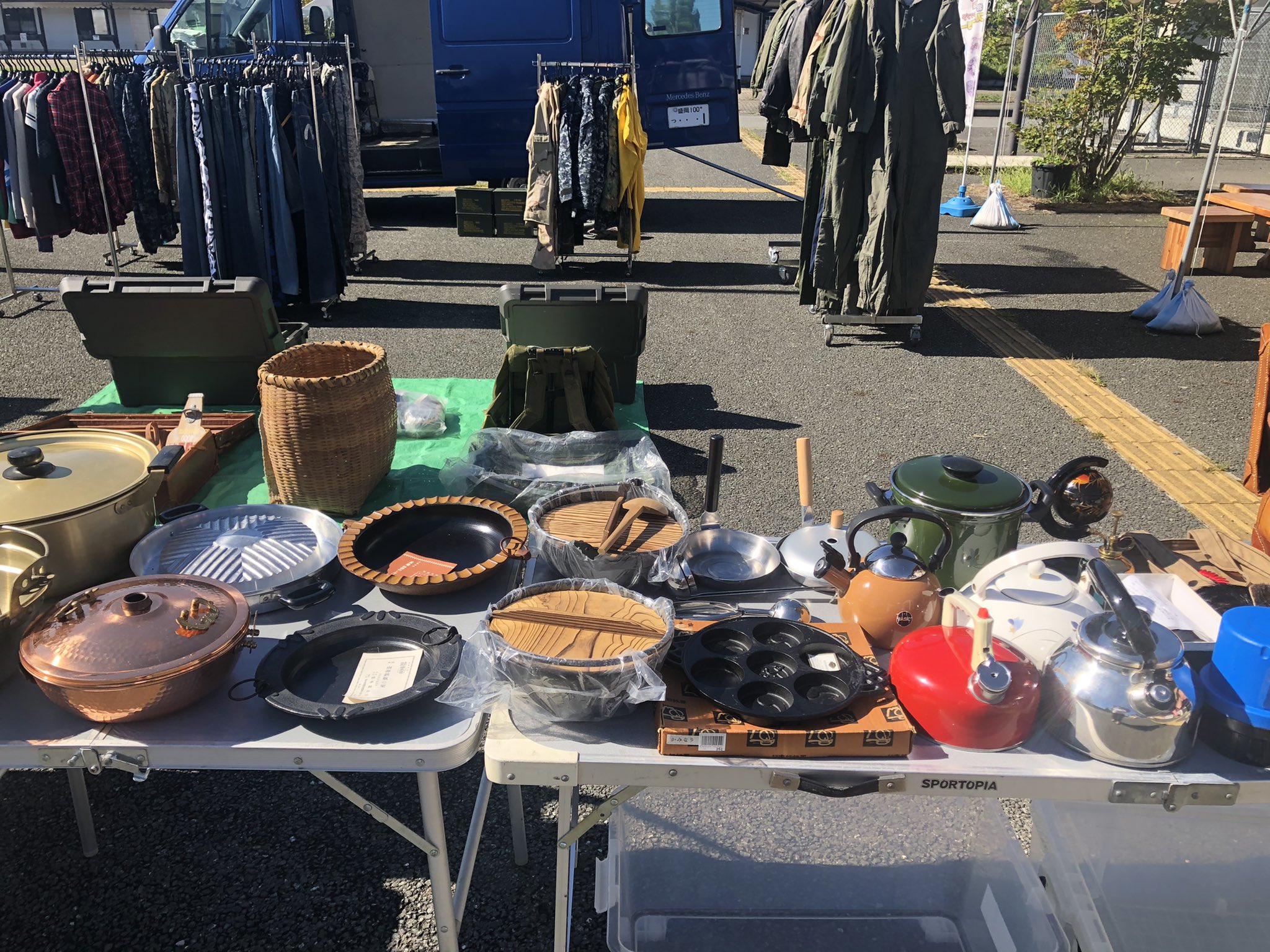Furimayasan 9月19日 日 フリーマーケット 道の駅東和 フリーマーケット ガレージセール 米軍放出品 アメリカ軍 日本軍 サバゲー ビンテージ レトロ レア 古着 雑貨 小物 コスプレ キャンプ ミリタリー 安い 変なもの バイク 花巻 車