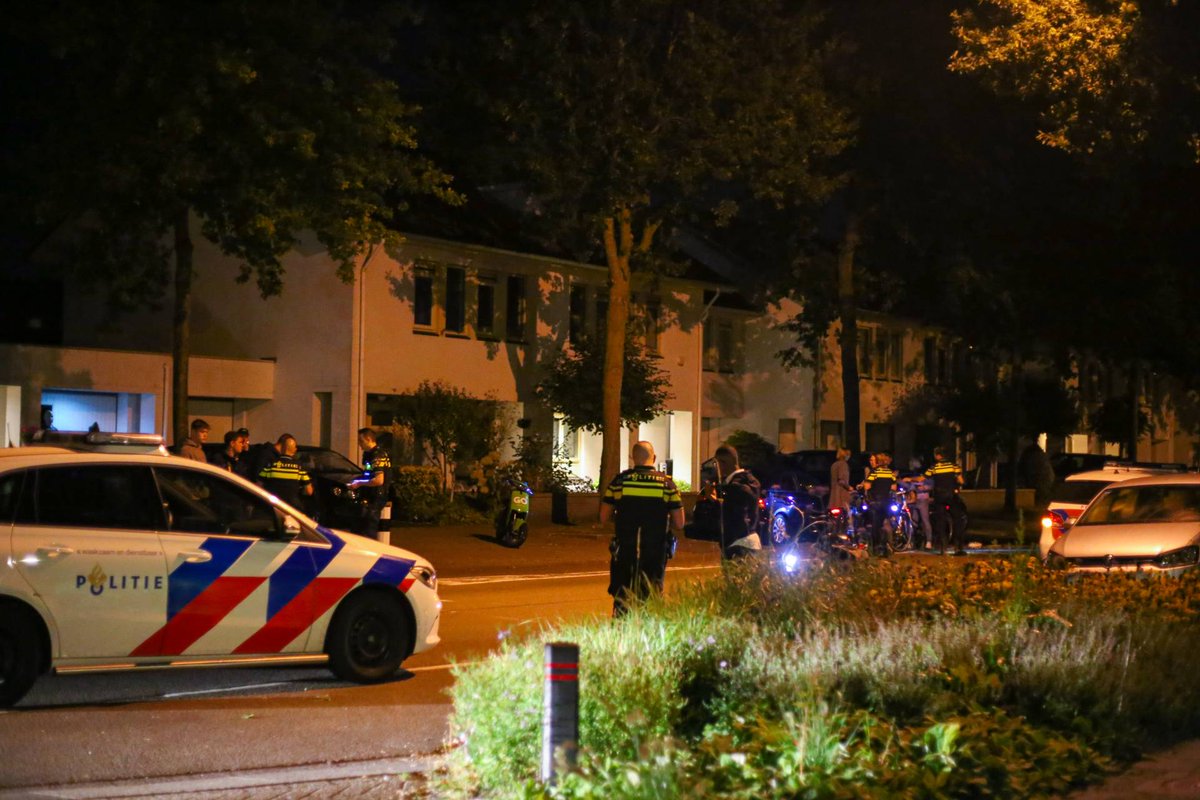 Grote politieopkomst door vechtpartij tussen jongeren in Amersfoort. 112Amersfoort.