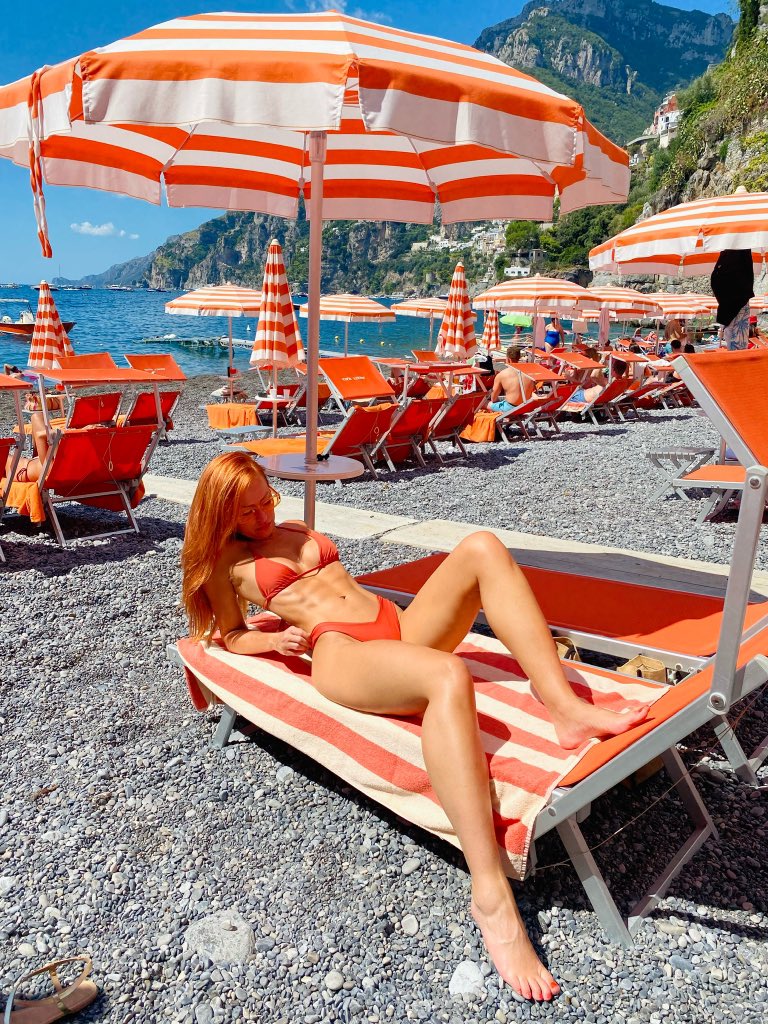 Ex WWE Diva Summer Rae Shares Pasta Beach Bikini Body Snaps 1