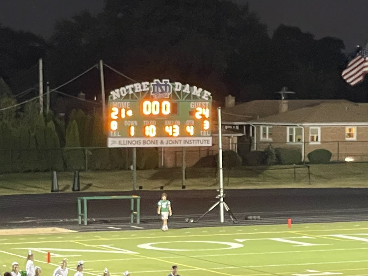 Niles_Chamber's tweet image. Dons drop a tough one 24-21