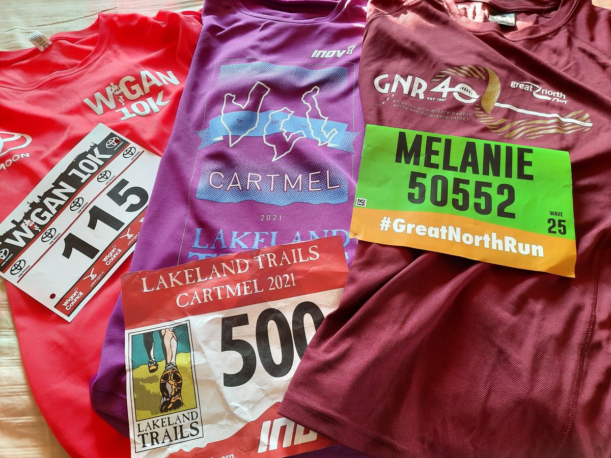 My September 🏃‍♀️✔🥵😁
#wigan10k #GNR_40 #lakelandtrails 💪🎖🎖🎖