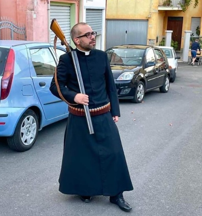 CountDankulaTV's tweet photo. Our Father, who art on my property, hallowed be thy name; thy will be blown to kingdom come; thy castle doctrine be done on earth as it is in my front yard. Give us this day, our 2A; and do not forgive us our trespasses as we do not forgive those who trespass against us. https://t.co/3n1AbYFBsk