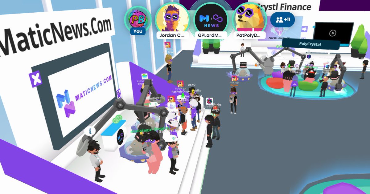 0xPolyForge's tweet image. Awesome day 3 &amp;amp; closing to the #PolyCon2021 event with @maticnews_com and @PolyDoge speeches!