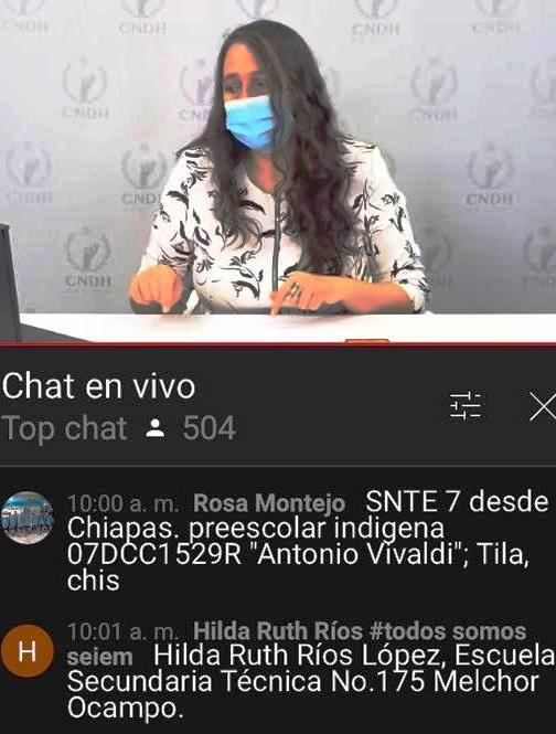 soniarincon_ch's tweet photo. #SNTEporLosDerechos 🕊️

🟠 Construir un nuevo paradigma educacional 🧑‍🤝‍🧑🧑‍🤝‍🧑 que garantice respeto a la dignidad social 🙎‍♀️🙎 factor clave para una nueva era, advierte especialista en webinar #SNTE 🍎📚 @CNDH 🕊️ Derecho a la educación y estudiantes en situación de vulnerabilidad 👦👧 https://t.co/c5KXGG79wC