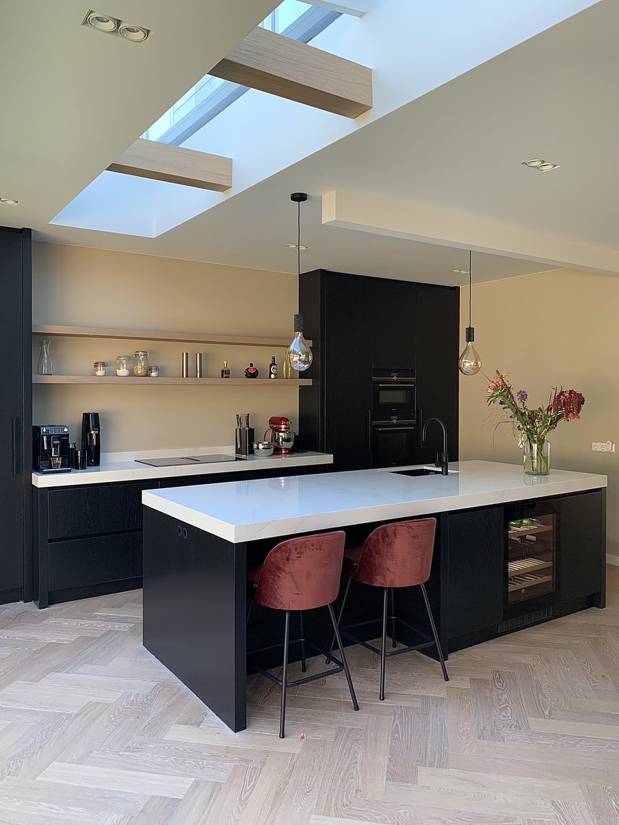 Mooie maatkeuken gerealiseerd in Bussum