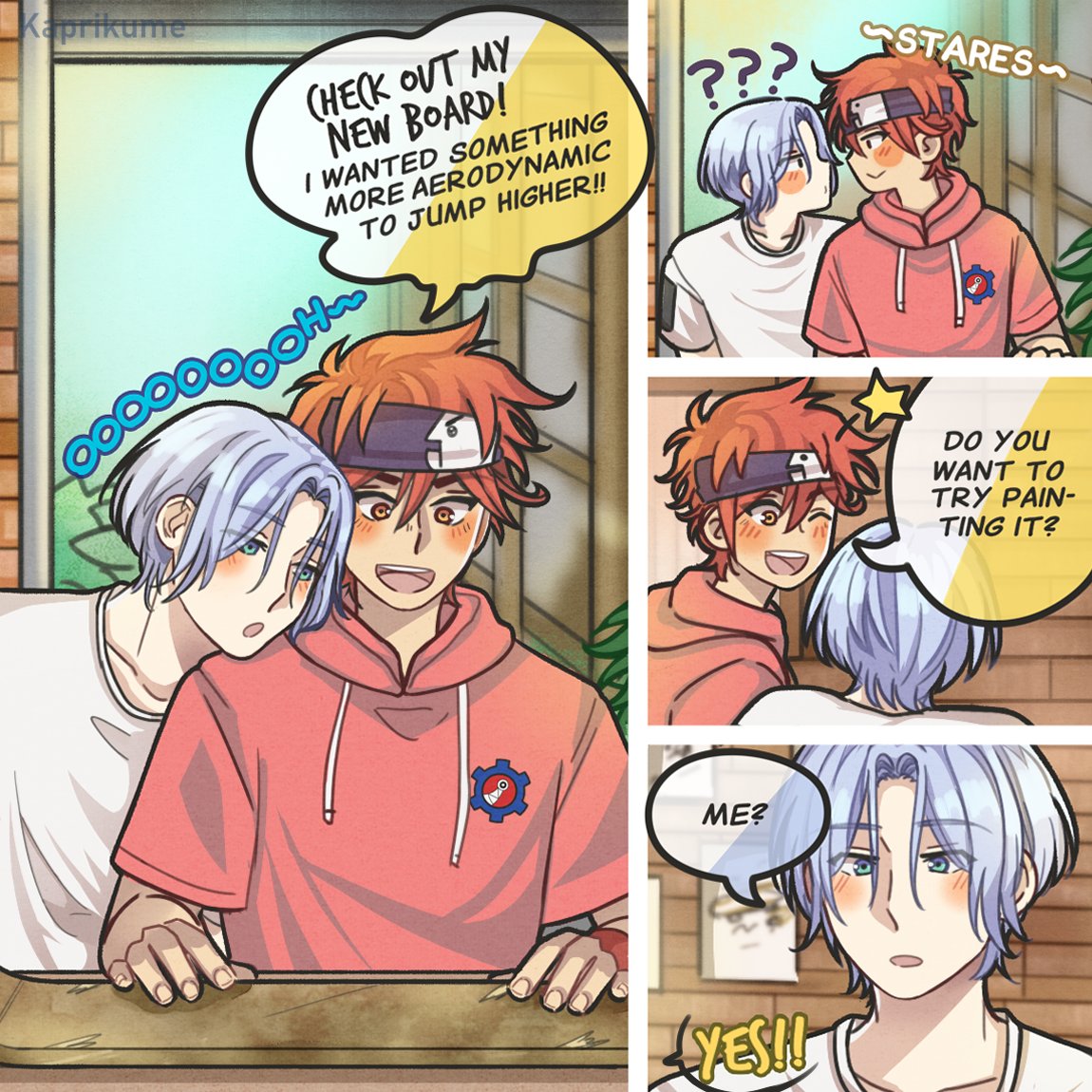 Reki's new board 🛹✨ #SK8THEINFINITY #sk8 #Langa🏂 #Reki🛹 #Renga