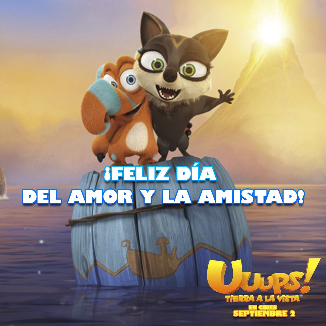 Cine_Colombia's tweet photo. ¡Feliz día del amor y la amistad! 💓

#Uuups! #TierraALaVista ya en cines. Compra tus entradas 👉https://t.co/se78wPvyoC https://t.co/kXt4ptYITa