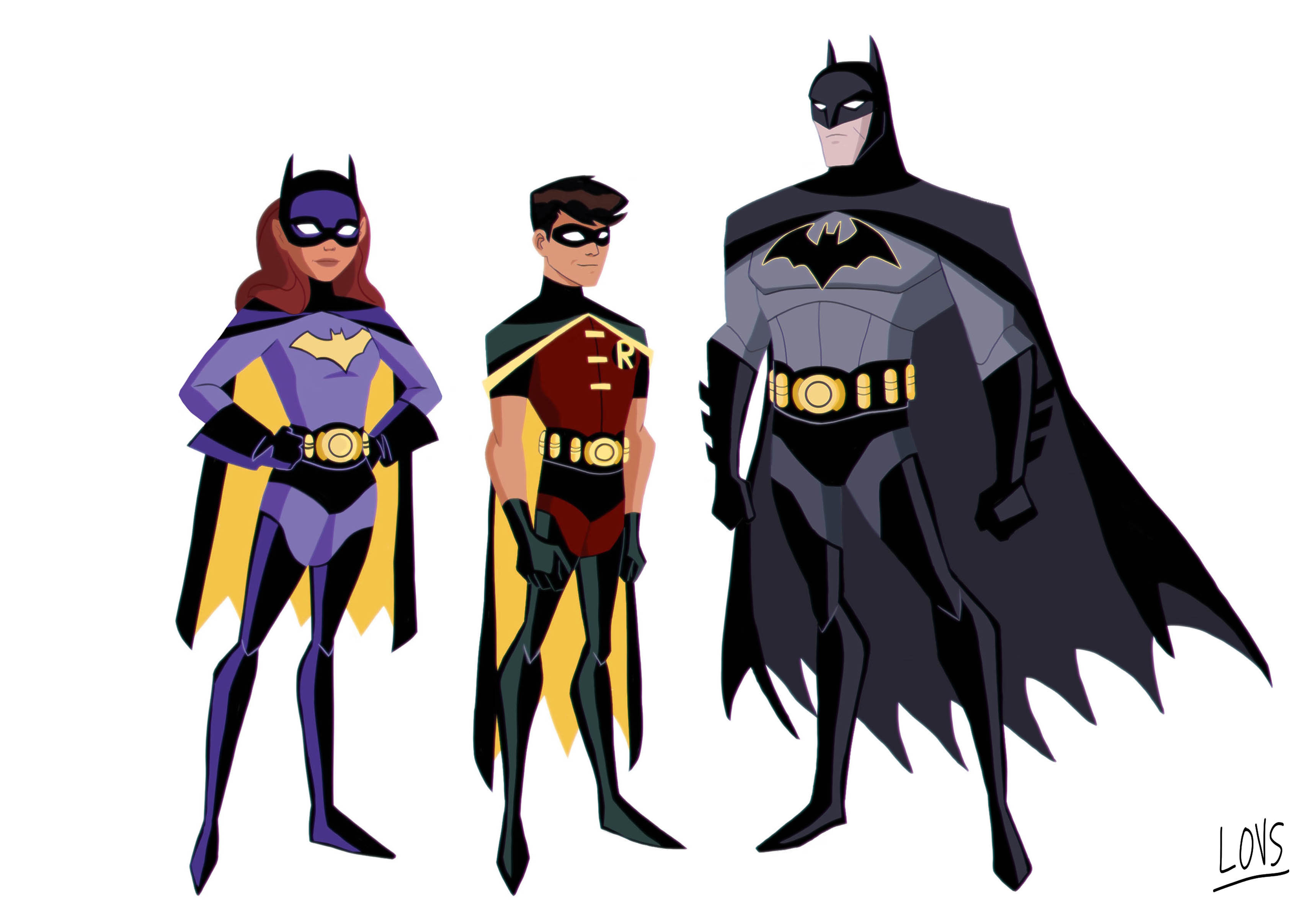 Luis Valero-Suarez on X: "While I don't have any new Batman pieces I've  done, thought I'd share some Batfamily designs I never shared for  #BatmanDay #Batman #Batgirl #Robin https://t.co/mXUZQl2Ytg" / X