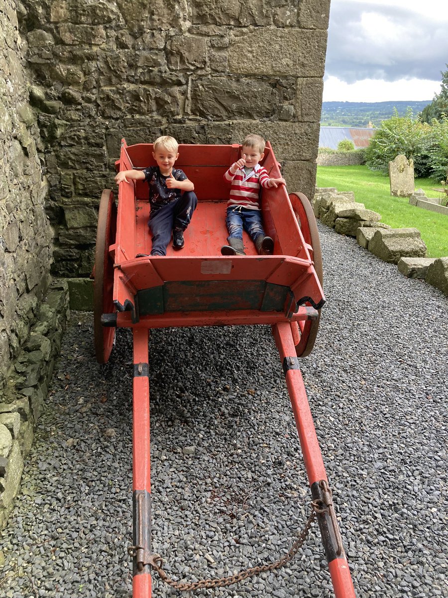 Was all going on in #Ballyeaston today. Not much #lambeg drum love lol.