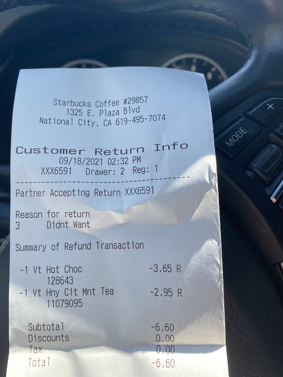 TheBattleList's tweet photo. @Starbucks just had the worst experience at this store. Unacceptable service for customers that come here everyday. https://t.co/BfgoUKE9tp