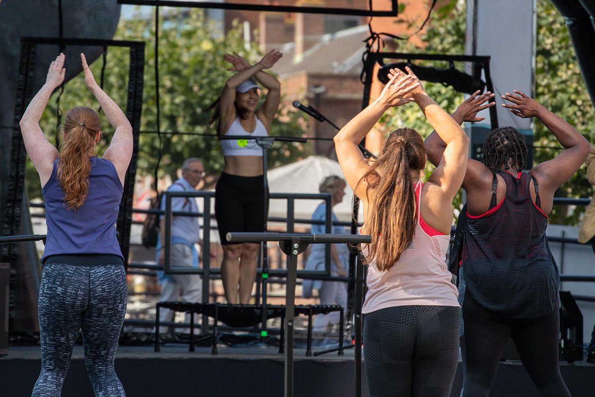 SweatFF's tweet image. A few highlights from day 1 @GunwharfQuays 

Join us Sunday 11-4 with Tokyo 2020 gold medalist @LaurenSteadman appearing at 13:30 for a Q&amp;amp;A!