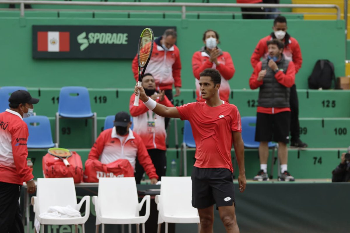 Tenisalmaximo's tweet photo. 🏆🎾#CopaDavis 🇵🇪2️⃣Vs 2️⃣🇧🇦 Con serie igualada, el equipo peruano tiene la opción de seguir luchando. Celebración nacional. ¡Partidazo! #DavisCup #ArribaPerú #PERBIH #TeamSporade https://t.co/uxh4DB0JQa
