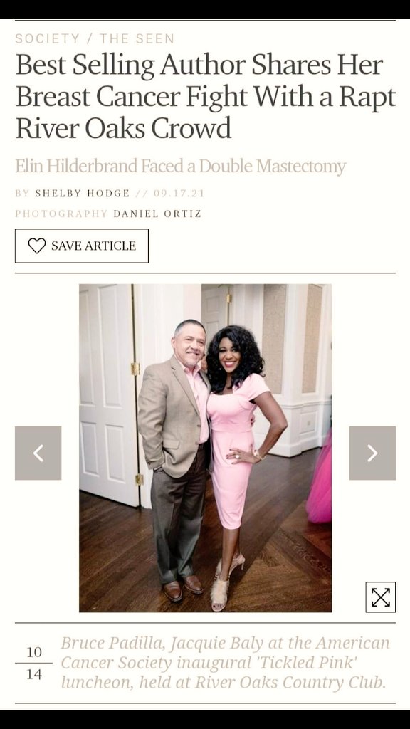 DrJacquieBaly's tweet image. Thanks for including us Shelby &amp;amp; @PaperCityMag It was an Honor to serve on the #HostCommittee for  @AmericanCancer

papercitymag.com/society/author…
#society 
#cancer
#GivingBack
#philatrophist