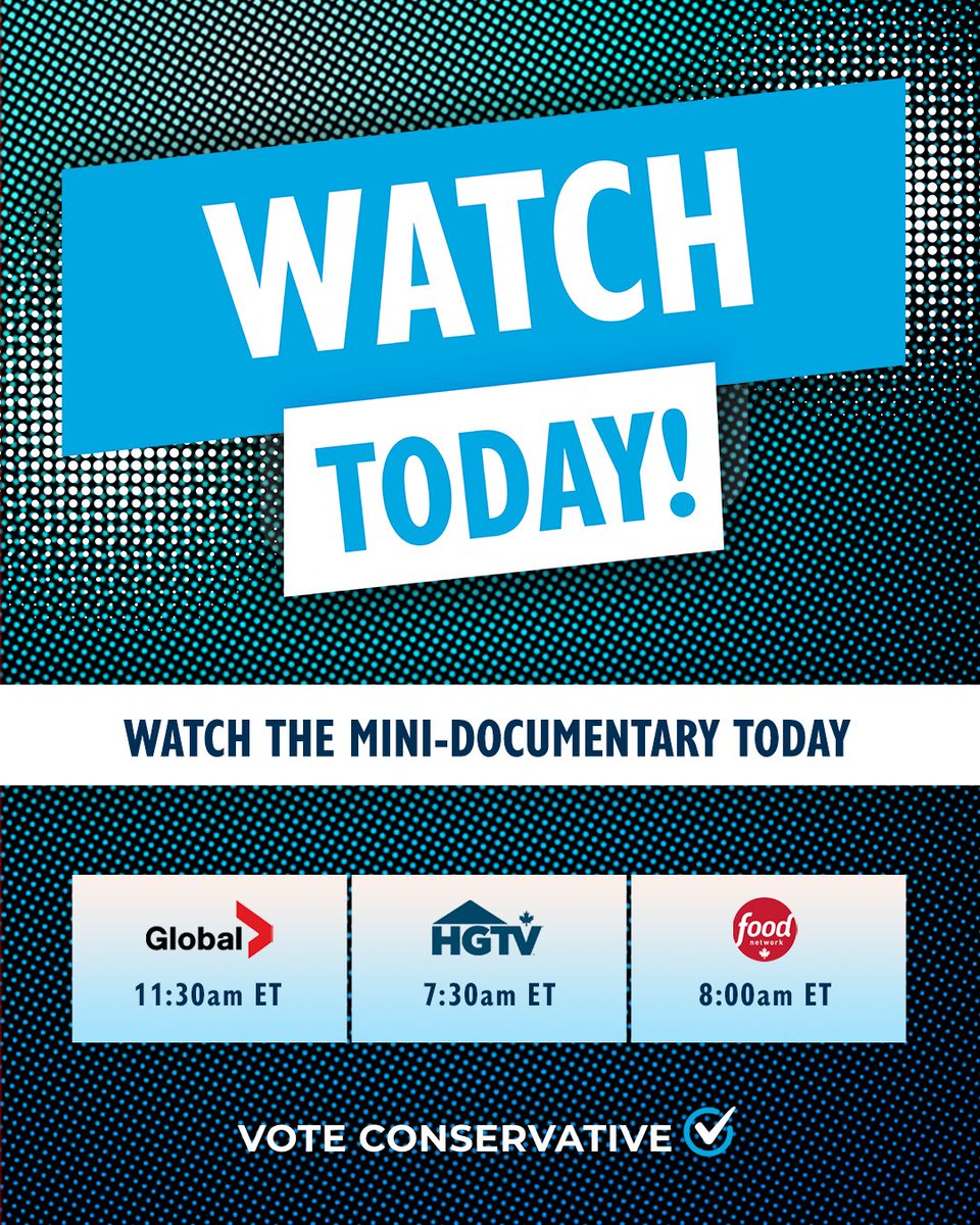 I want to tell you about my story and our plan for Canada. Tune in today to watch the mini-documentary.