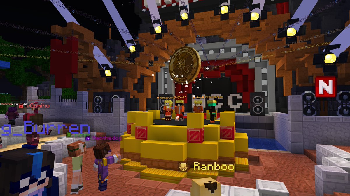 👑 Our MCC 17 winners are the Orange Ocelots! 👑

<a href="/falsesymmetry/">falsesymmetry</a> <a href="/GrianMC/">Grian</a> <a href="/PeteZahHutt/">brandon</a> <a href="/SB_737/">SB737</a> 

Is that the best finale we've ever had?!