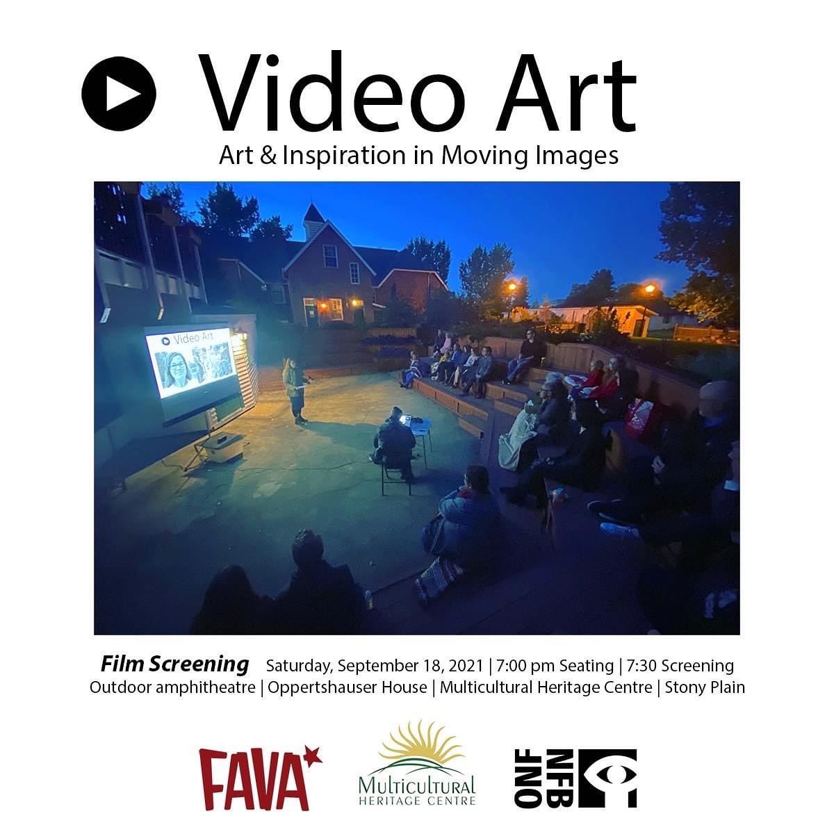 🎥 TONIGHT—Saturday, September 18 at 7pm—is the “Video Art” film screening event in the outdoor amphitheatre at the Multicultural Heritage Centre!! Come get inspired by films featuring creative individuals from across Alberta. 

🎥Films: multicentre.org/exhibit-schedu…

📍 @multicentreab