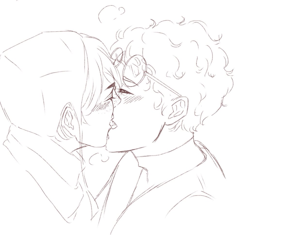 Attack_on_biscu's tweet photo. Starting to color my sketches now🎨
#tskymweek2021 #tsukkiyama #HQ #Haikyuu #Anitwt #ハイキュー #haikyuufanart #tsukishima #yamaguchi #wip https://t.co/DjJgiN8bSB