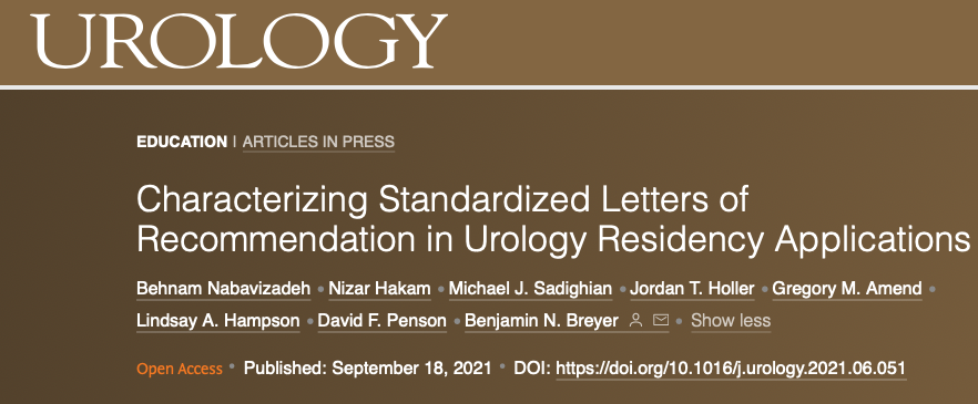 Behnam Nabavizadeh (@bnabavizadeh) on Twitter photo The full paper is out now! Please check it out:
goldjournal.net/article/S0090-…
<a href="/hakam_nizar/">Nizar Hakam</a> @sadighian_m <a href="/lindsayahampson/">Lindsay Hampson</a> <a href="/urogeek/">Dave Penson</a> <a href="/ben_breyer/">Benjamin Breyer</a>
<a href="/urogoldjournal/">Urology Gold Journal</a> <a href="/UroAcademic/">Society of Academic Urologists</a> <a href="/Uro_Res/">The Urology Applicant âš•</a> <a href="/UroResidency/">UroResidency</a>
Highlights:
- The vast majority of applicants in both formats fell in the...
(1/4) The full paper is out now! Please check it out:
goldjournal.net/article/S0090-…
<a href="/hakam_nizar/">Nizar Hakam</a> @sadighian_m <a href="/lindsayahampson/">Lindsay Hampson</a> <a href="/urogeek/">Dave Penson</a> <a href="/ben_breyer/">Benjamin Breyer</a>
<a href="/urogoldjournal/">Urology Gold Journal</a> <a href="/UroAcademic/">Society of Academic Urologists</a> <a href="/Uro_Res/">The Urology Applicant âš•</a> <a href="/UroResidency/">UroResidency</a>
Highlights:
- The vast majority of applicants in both formats fell in the...
(1/4)