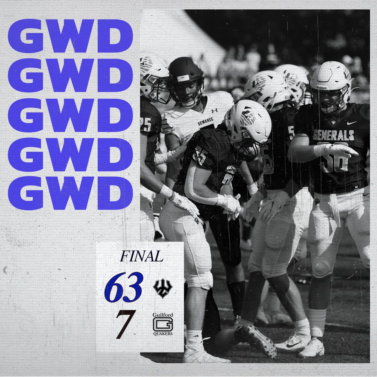 Washington & Lee University Football tweet media