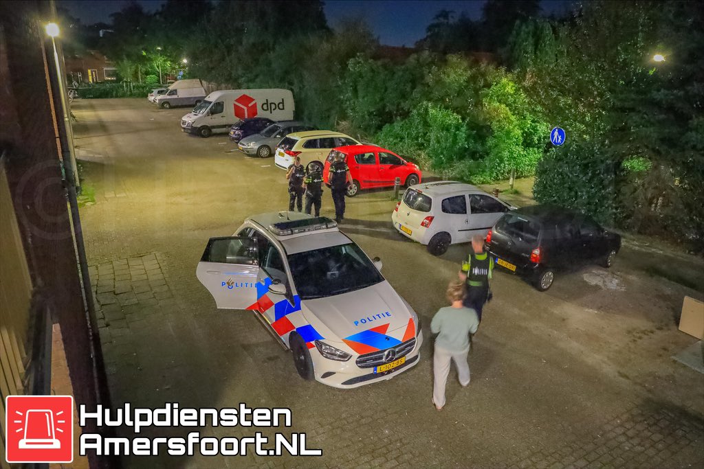 Melding politie Mussenpad Amersfoort