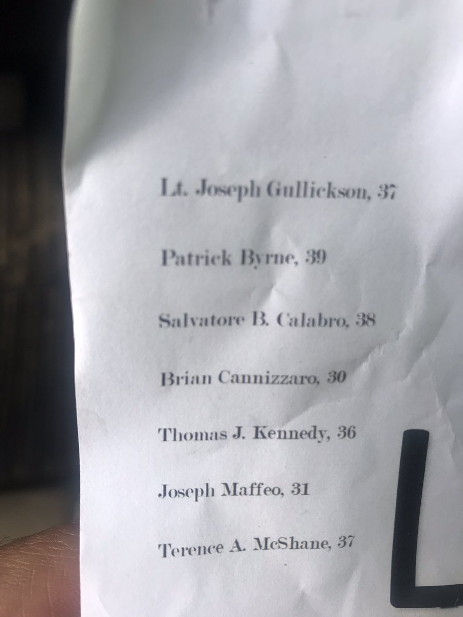 My favorite part about F3 is the <a href="/F3_Smokehouse/">F3 Smokehouse</a> 9/11 event.  These were the men I fought to honor and remember 20 years ago from Ladder 101, God Bless your families and the people that got to keep their loved ones from your strength and courage.  #alwaysremember