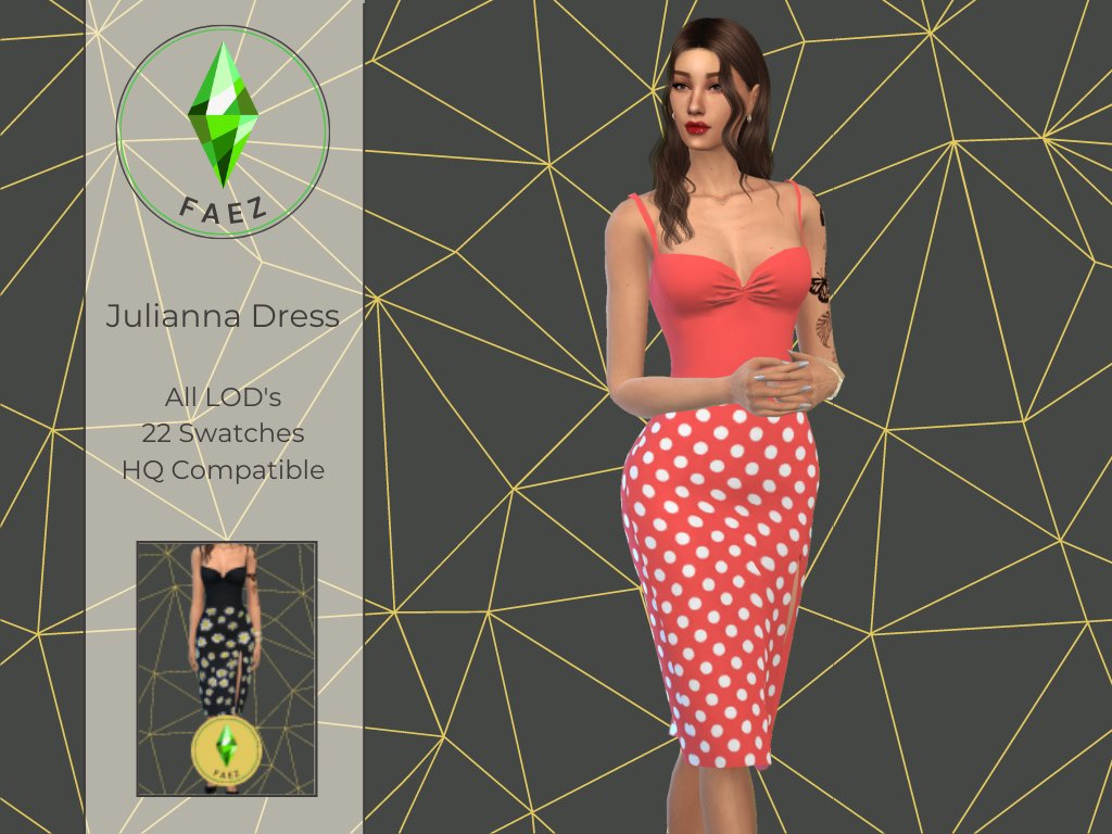 So, I made a cute summer dress! It's up on my patreon for early access until September 30th 🤍

patreon.com/posts/julianna…

#sims4 #sims #sims4cc #sims4ccfinds #sims4customcontent #thesimsresource #thesims4 #s4cc  #sims4cas #thesims4ccfinds
