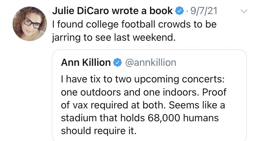 thespinzone's tweet photo. Dis you @juliedicaro ? https://t.co/2dXapSKsvW