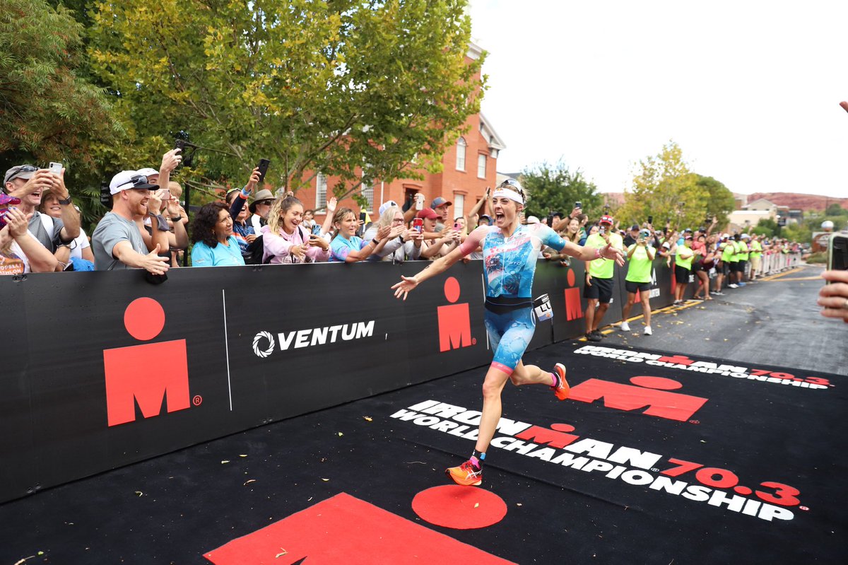 WORLD CHAMPION!!!🏆🌎❤️
#IM703WC #IM703STG 
<a href="/IRONMANtri/">IRONMAN Triathlon</a> 
📸: <a href="/hollycharles_0/">Holly Charles</a>