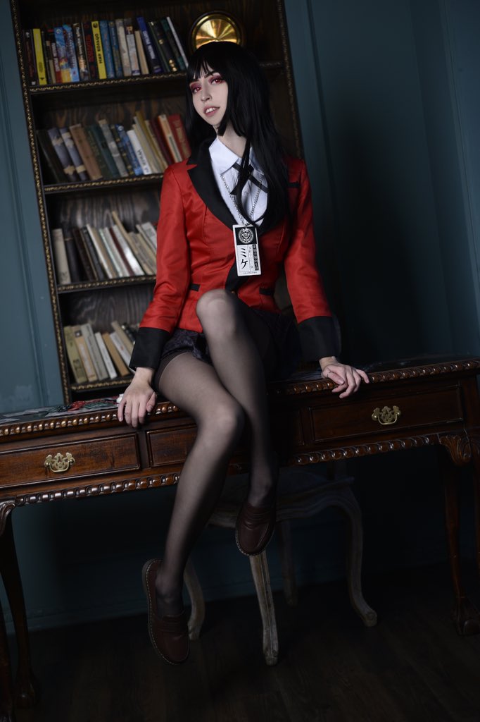 My new cosplay Yumeko Jabami ❤️
More photos in this image on my 0nlyFan$: 
@pink_loli_miki

#kakegurui #yumeko  #cosplay #cosplayr  #girl https://t.co/UwnDWGMAby