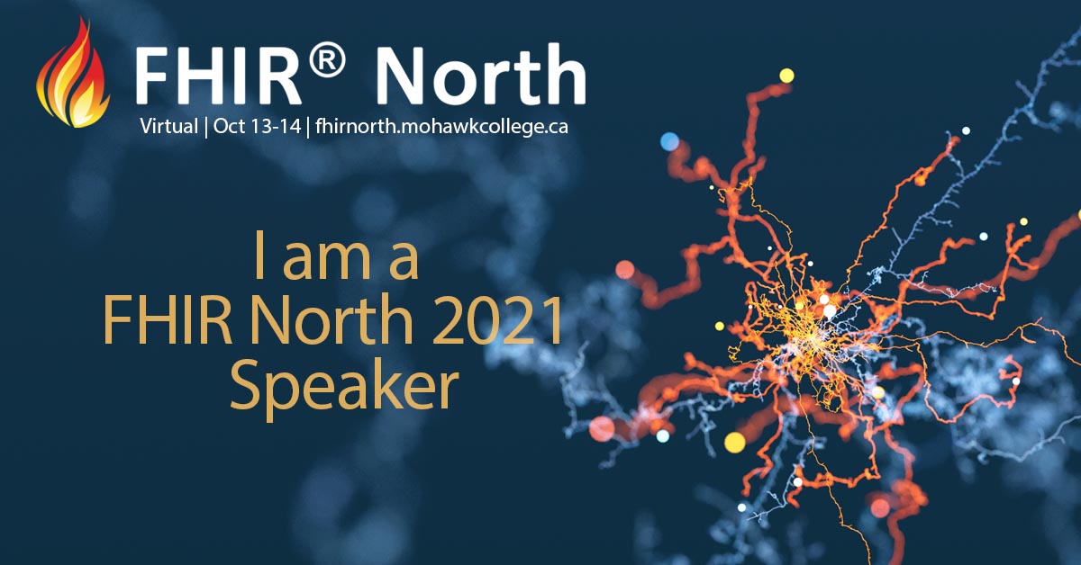 I am a FHIR North 2021 Speaker -- presenting Making Science Computable: Evidence Based Medicine on FHIR #FHIRNorth #FHIR # EBMonFHIR #EBM #FEvIR #computableevidence #computablepublishing