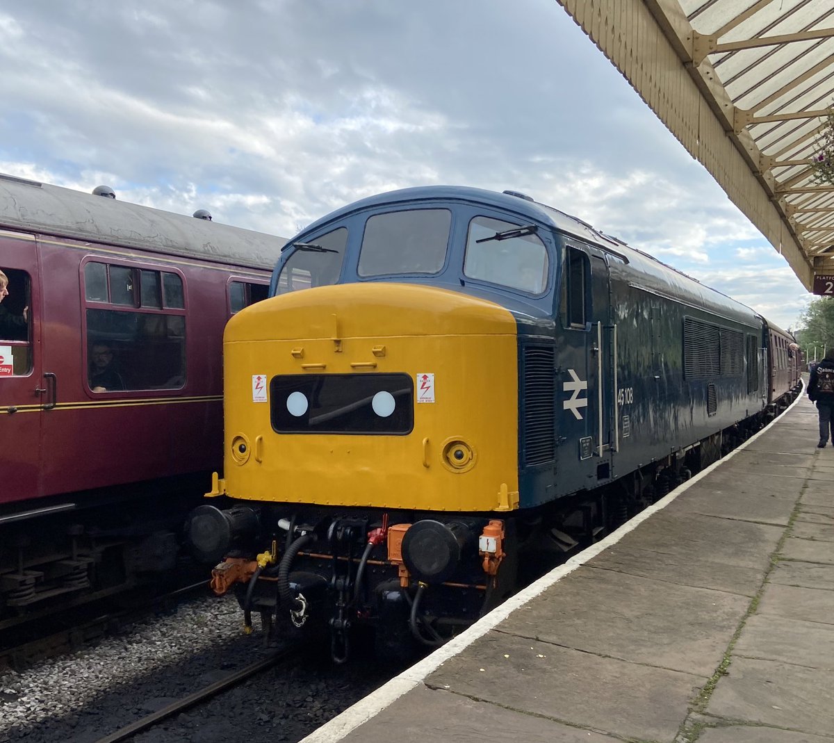 Had a great day had on the @eastlancsrly today, thoroughly enjoyed it, and the weather was perfect too. Much thrash happened 🔥😂 #railway #EastLancs #ELR #EastLancsRailway