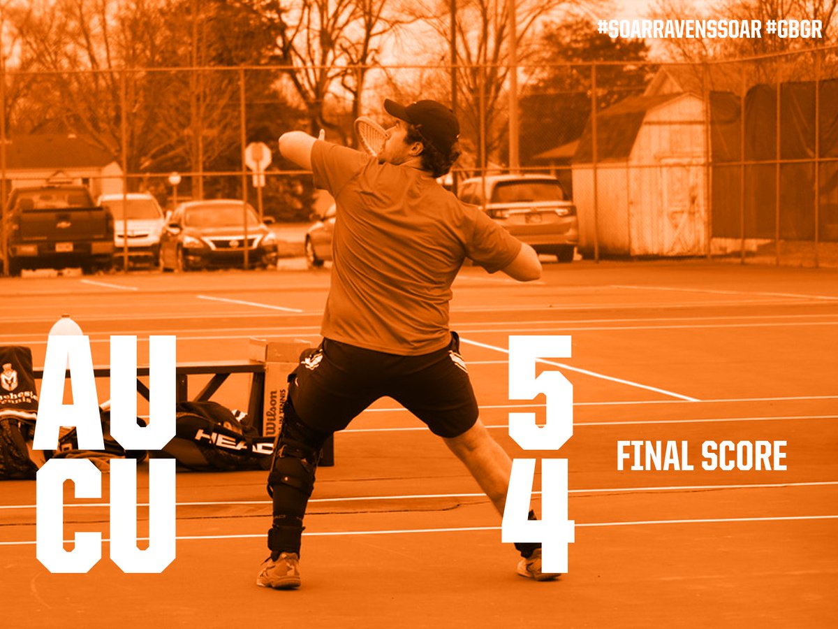 AthleticsAU's tweet photo. RAVENS WIN!!! The @AURavensTen men's team fought past Calvin with a 5-4 victory. Seth Nation earned a win in both of his matches. #SoarRavensSoar #GBGR #AUTennis https://t.co/AoHIVA30QZ