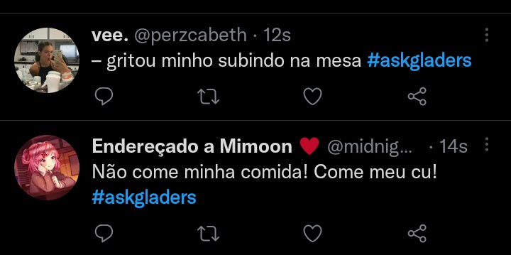 romzaddy's tweet photo. EU TÔ PASSANDO MAL #askgladers https://t.co/8pra7nFnzP